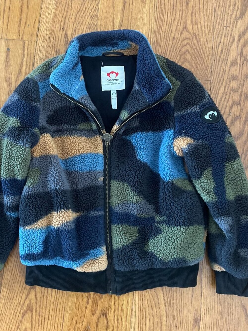 appaman cameo fleece jacket size 7